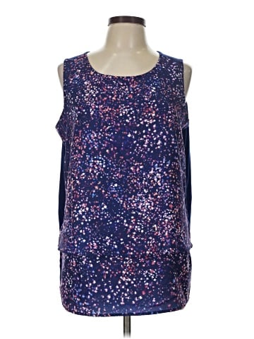 DG^2 by Diane Gilman Sleeveless Blouse (view 1)