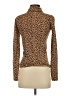 J.Crew 100% Cotton Brown Long Sleeve Turtleneck Size XS - photo 2