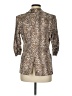Alberto Makali Animal Print Gold Blazer Size 6 - photo 2