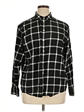 J.Crew Factory Store Long Sleeve Button-Down Shirt (view 1)