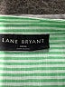 Lane Bryant 100% Cotton Green Long Sleeve Blouse Size 18 - 20 Plus - photo 7