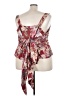 Studio by Torrid 100% Polyester Red Sleeveless Blouse Size 5X Plus (6) - photo 2