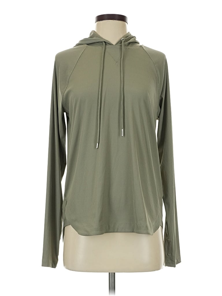 Pre-owned Sage Collective Pullover Hoodie In Green
