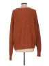 Gap 100% Cotton Solid Brown Pullover Sweater Size L - photo 2