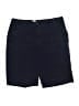 Chico's Solid Blue Shorts Size Med (1) - photo 1