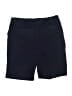 Chico's Solid Blue Shorts Size Med (1) - photo 2