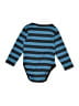 Leveret 100% Cotton Stripes Blue Long Sleeve Onesie Size 18-24 mo - photo 2