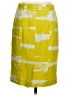 Etcetera Color Block Yellow Casual Skirt Size 4 - photo 2