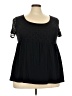 Torrid Black Short Sleeve Top Size 2X Plus (2) - photo 1