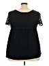 Torrid Black Short Sleeve Top Size 2X Plus (2) - photo 2