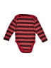 Leveret 100% Cotton Stripes Red Long Sleeve Onesie Size 18-24 mo - photo 1