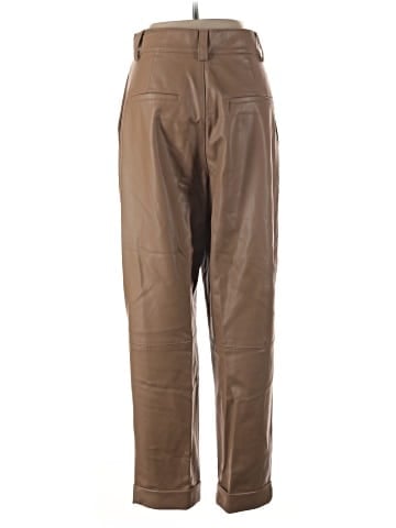 Zara Faux Leather Pants (view 2)