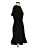 Donna Morgan Solid Black Cocktail Dress Size 2 - photo 4