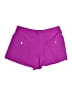 Liz Claiborne 100% Polyester Solid Purple Shorts Size 14 - photo 1