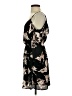Aqua 100% Polyester Floral Black Cocktail Dress Size XS - photo 5