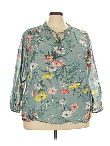 Ann Taylor LOFT 3/4 Sleeve Blouse (view 1)