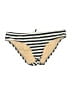J.Crew Stripes Ivory Swimsuit Bottoms Size 18 - photo 1