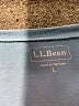L.L.Bean Solid Blue Casual Dress Size L - photo 7