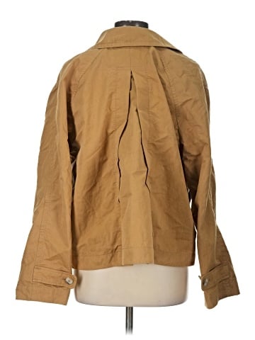 Madewell Double-Breasted Crop Trench Coat (view 2)