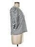 Veronica Beard White 3/4 Sleeve T-Shirt Size M - photo 4