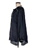 Calypso St. Barth 100% Silk Blue Long Sleeve Silk Top Size Med (1) - photo 5