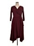 Perceptions Burgundy Cocktail Dress Size XL - photo 1