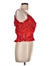 Olivaceous Red Sleeveless Top Size L - photo 4