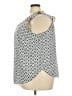 Ann Taylor LOFT 100% Polyester Teal Sleeveless Blouse Size 24 - photo 5