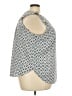 Ann Taylor LOFT 100% Polyester Teal Sleeveless Blouse Size 24 - photo 4