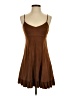 BCBGeneration 100% Polyester Brown Casual Dress Size 0 - photo 1