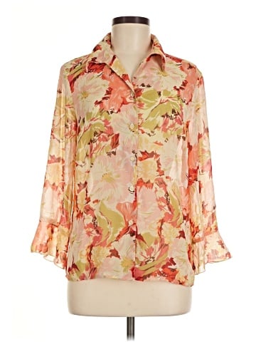 Notations 3/4 Sleeve Blouse (view 1)