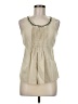 Willi Smith Ivory Sleeveless Blouse Size M - photo 1
