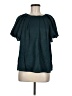 Umgee 100% Polyester Teal Short Sleeve Blouse Size M - photo 1