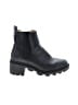 Steve Madden 100% Leather Solid Black Ankle Boots Size 9 1/2 - photo 1