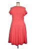 Avenue Solid Pink Casual Dress Size 18 - 20 Plus - photo 2