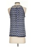 Greylin Blue Sleeveless Blouse Size S - photo 2