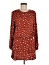Mud Pie 100% Rayon Print Red Casual Dress Size M - photo 1
