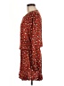 Mud Pie 100% Rayon Print Red Casual Dress Size M - photo 5