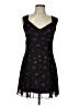 No Comment Hearts Black Casual Dress Size L - photo 1
