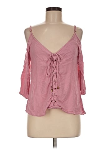Mileage 3/4 Sleeve Blouse (view 1)