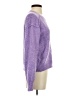 J.Crew Purple Pullover Sweater Size S - photo 4