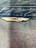 M&S 100% Cotton Blue Denim Jacket Size 13/14y - photo 3