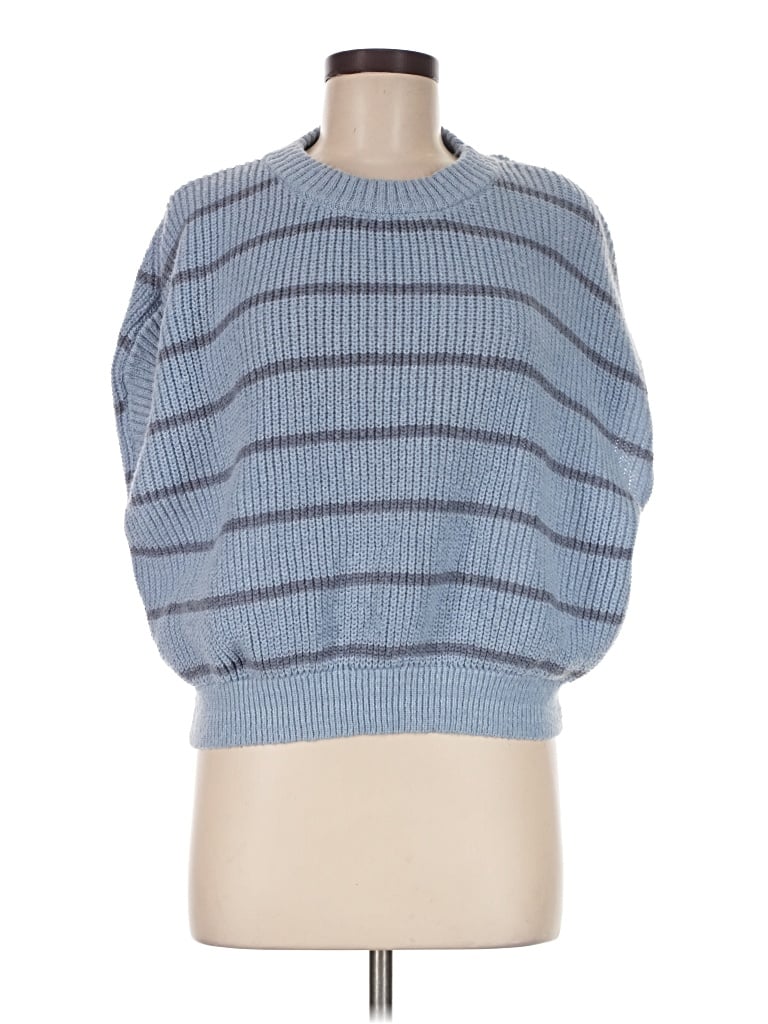 Pre-owned Shein Sweater Vest In Blue