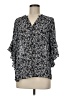 Vince Camuto 100% Polyester Black 3/4 Sleeve Blouse Size M - photo 1