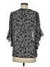 Vince Camuto 100% Polyester Black 3/4 Sleeve Blouse Size M - photo 2
