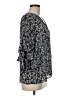 Vince Camuto 100% Polyester Black 3/4 Sleeve Blouse Size M - photo 4