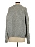 Zara Solid Gray Turtleneck Sweater Size S - photo 2
