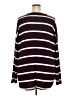 Sonoma Goods for Life Stripes Burgundy Pullover Sweater Size 2X - photo 2
