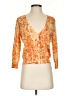 Talbots Orange Cardigan Size S - photo 1
