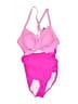 EOMENIE Hearts Pink Two Piece Swimsuit Size M - photo 1